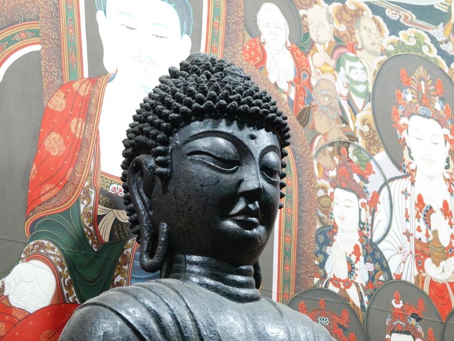 충주 단호사 철조여래좌상이미지