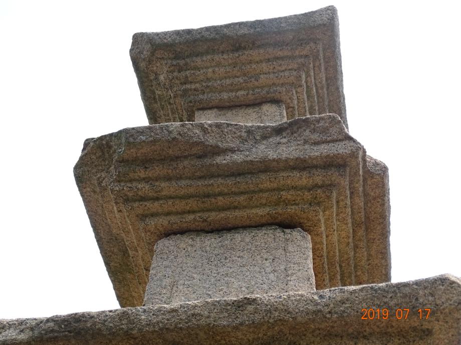 영동 영국사 망탑봉 삼층석탑이미지