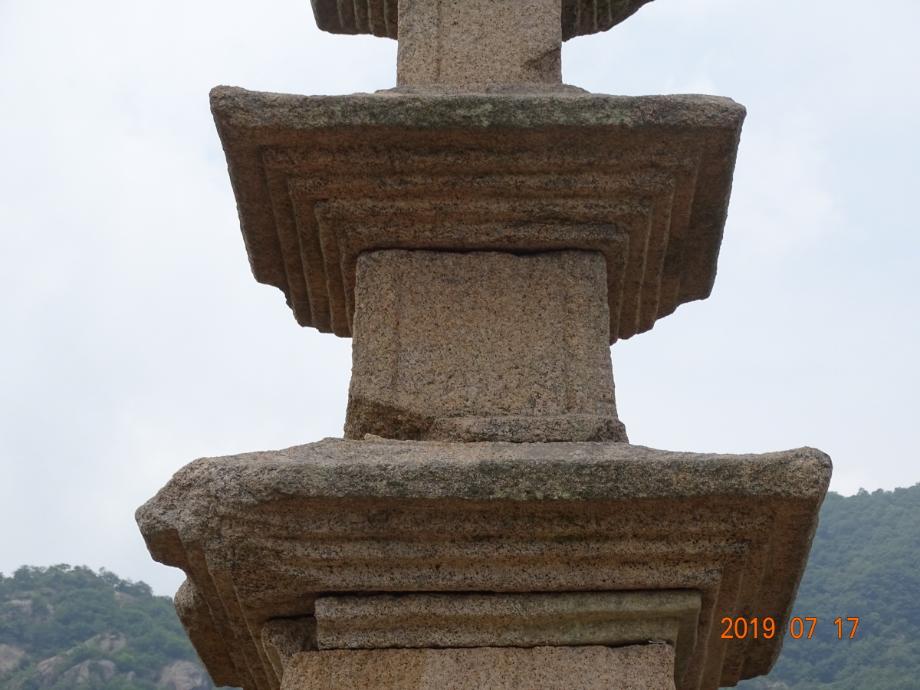 영동 영국사 망탑봉 삼층석탑이미지