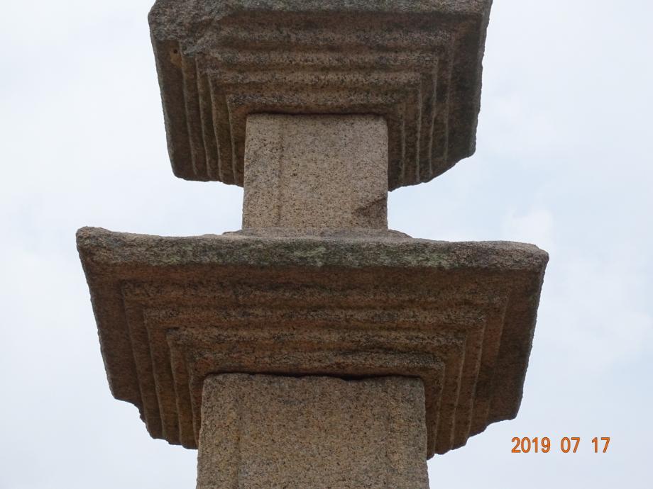 영동 영국사 망탑봉 삼층석탑이미지