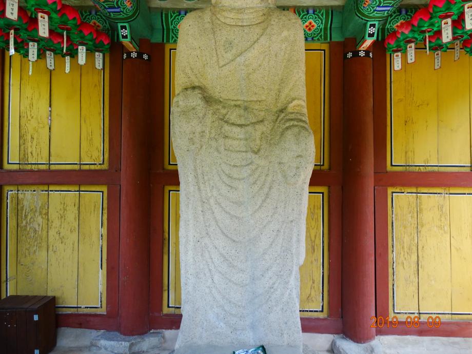 제천 물태리 석조여래입상이미지