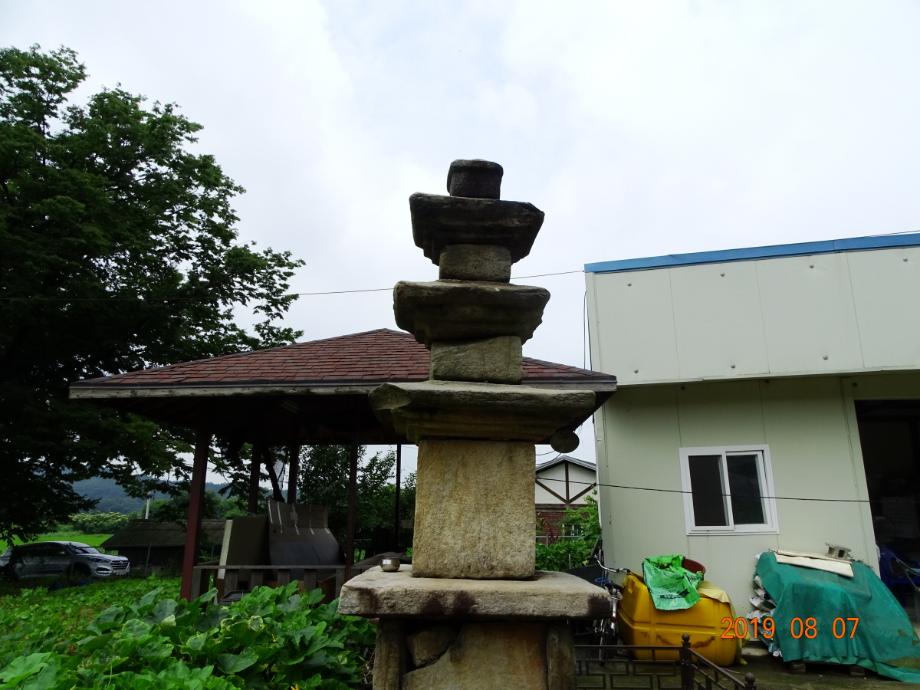 괴산 보안사 삼층석탑이미지