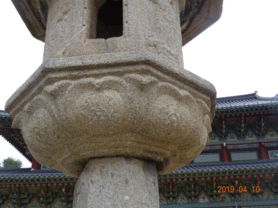 보은 법주사 사천왕 석등이미지