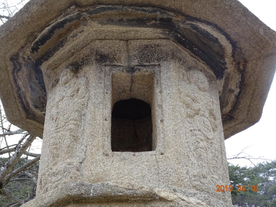 보은 법주사 사천왕 석등이미지