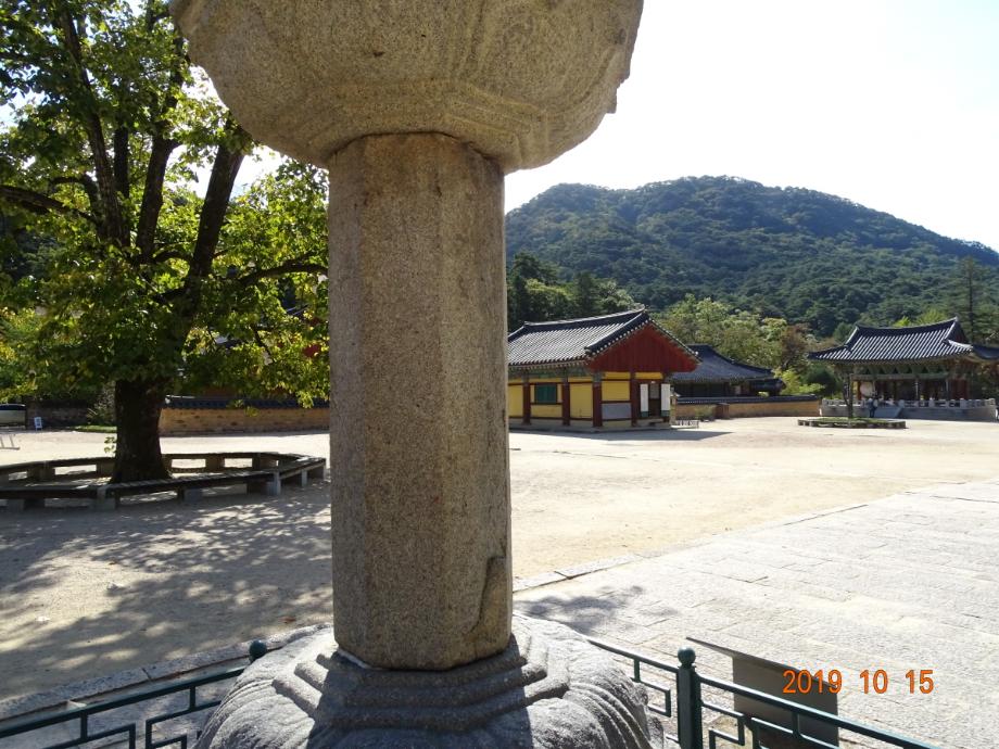 보은 법주사 사천왕 석등이미지