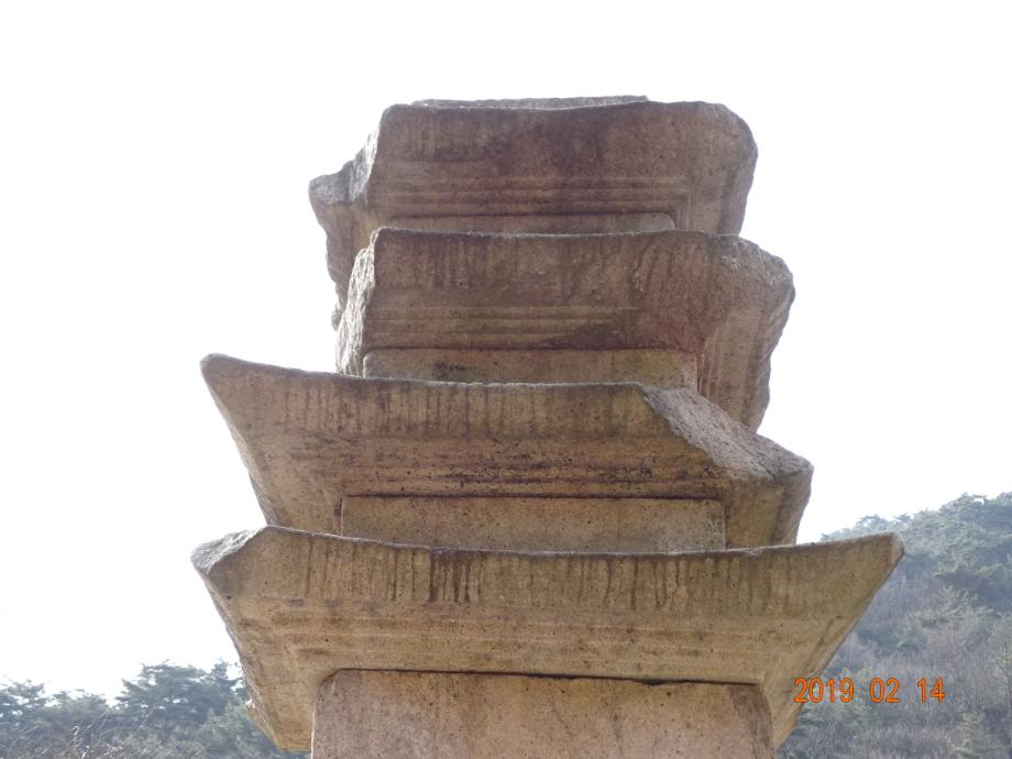 제천 사자빈신사지 사사자 구층석탑이미지