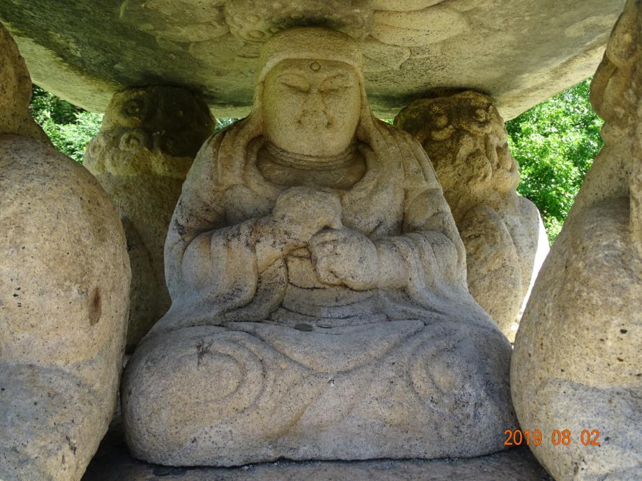 제천 사자빈신사지 사사자 구층석탑이미지