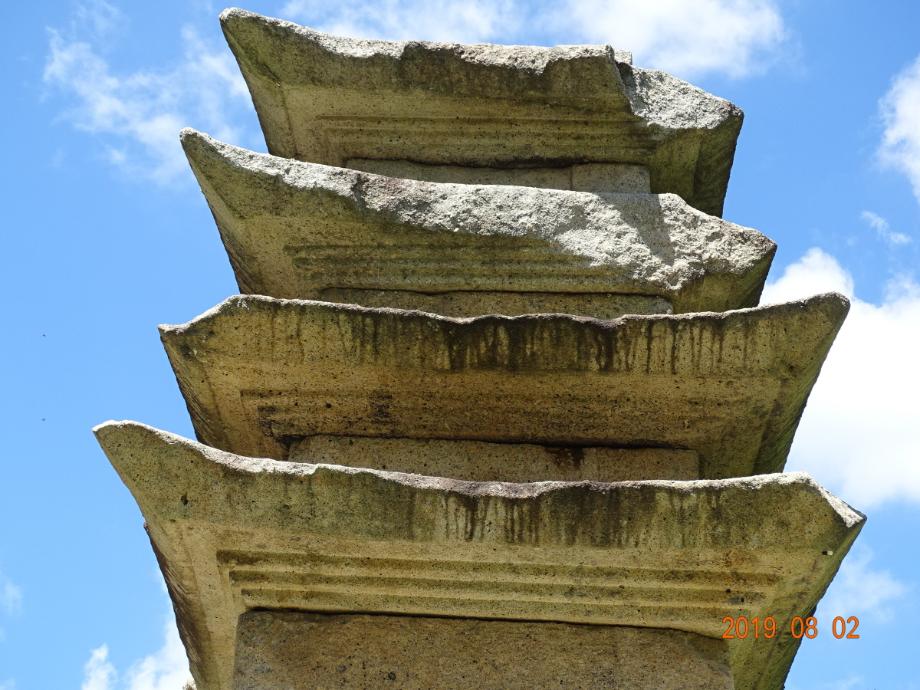 제천 사자빈신사지 사사자 구층석탑이미지