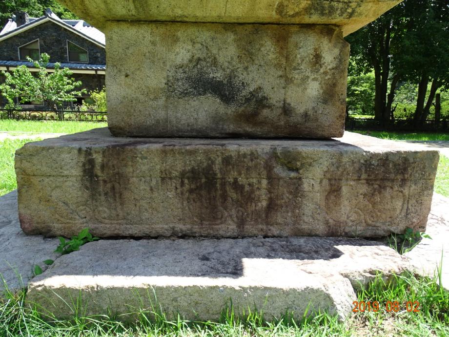 제천 사자빈신사지 사사자 구층석탑이미지