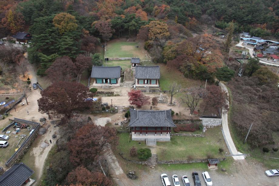영동 송시열유허비 외 학술조사 및 국가지정문화재 지정용역(월류봉 반야사)