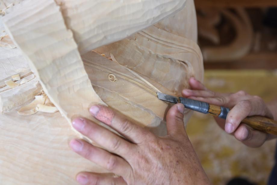 충척북도 무형문화재 제21호 목불조각장