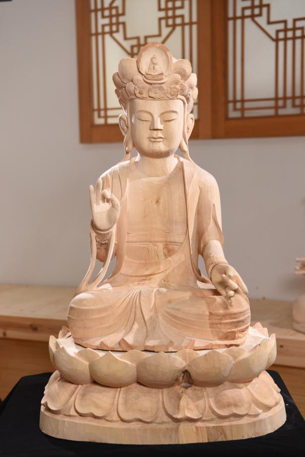 충청북도 무형문화재 제21호 목불조각장
